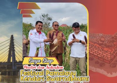 Pemerintah Nagari Sungai Rumbai Timur Ikut Hadir dan Sukseskan Festival Pamalayu